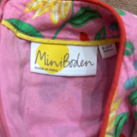 Mini Boden Smocked Bunny dress size 9-10 - Picture 6 of 6